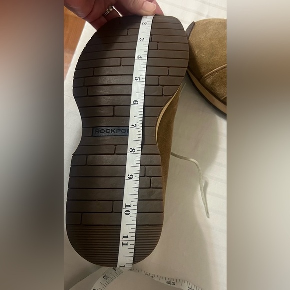 Rockport Mens Sneakers Shoes Suede Tan US Sz 9W - Picture 13 of 14